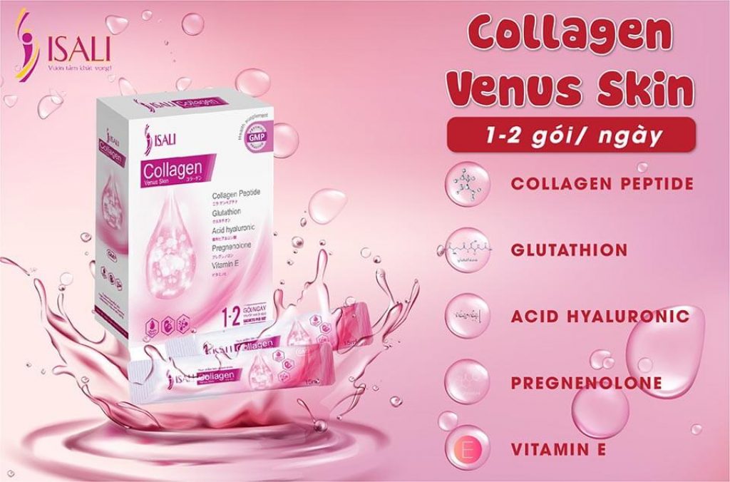 Collagen là gì? Tác dụng của Collagen đối với cơ thể? Collagen Venus Skin 1