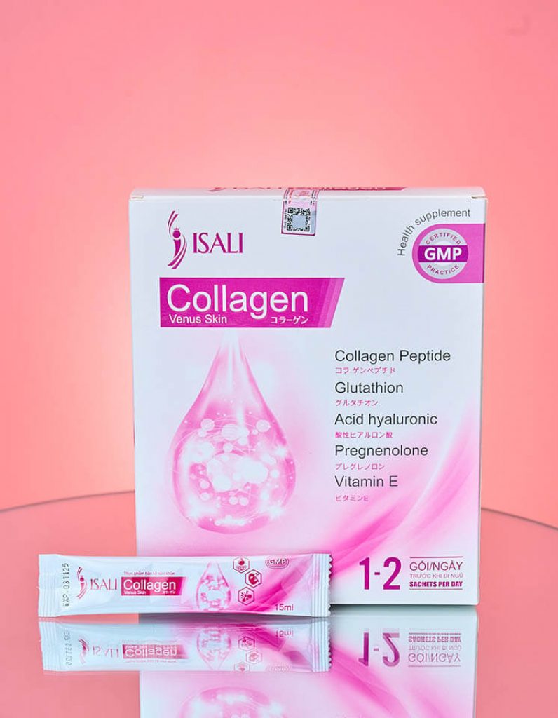 thực phẩm bảo vệ sức khỏe Collagen Venus Skin thương hiệu ISALI