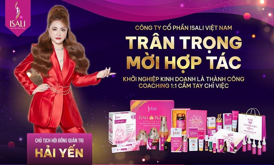 Mẫu content mời hợp tác kinh doanh cùng ISALI