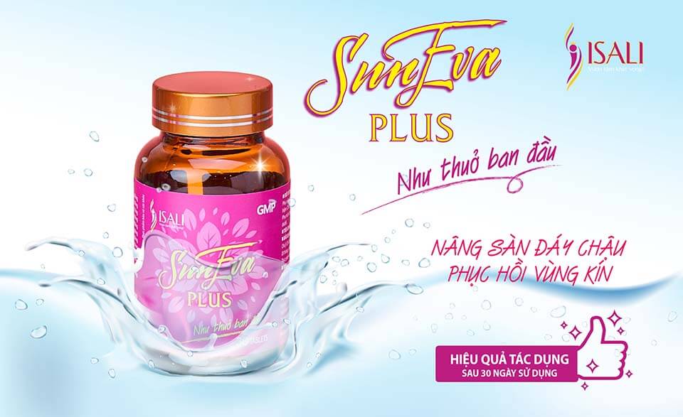 Viên uống co khít vùng kín Sun Eva Plus ISALI