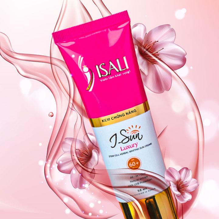 Kem Chống Nắng Tế Bào Gốc ISALI I-Sun Luxury SPF 60+ FA+++2