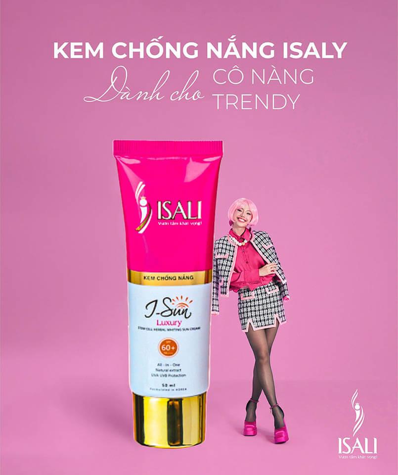 Kem chống nắng ISALI dành cô nàng Trendy