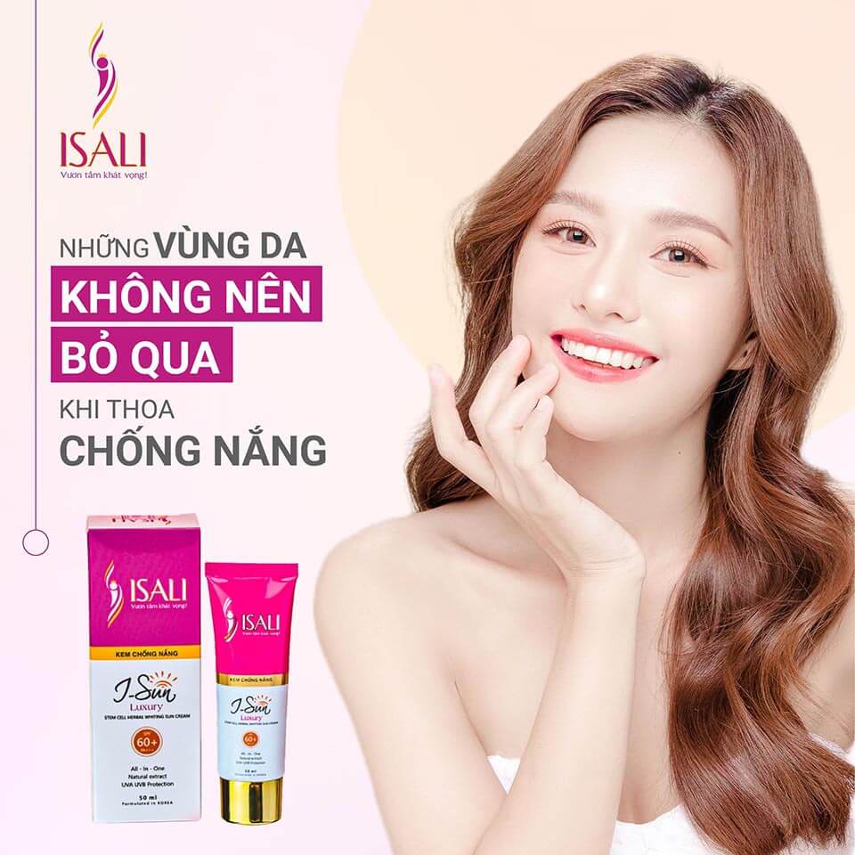 Những vùng không nên bỏ qua khi thoa kem chống nắng