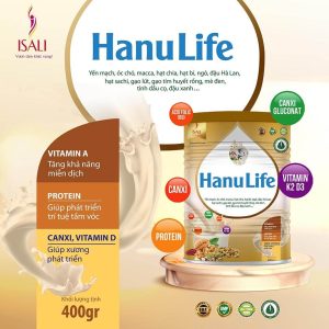 Sữa Hạt Hanu Life ISALI - Bữa Ăn Thay Thế Chủ Động Thuần Chay
