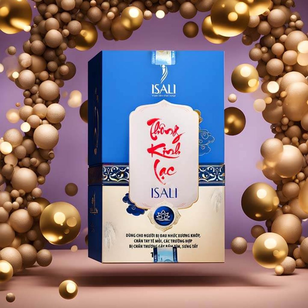 Xịt Xoa Bóp Thông Kinh Lạc ISALI - Giải pháp giảm đau cơ thể