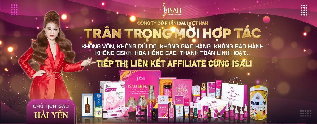 Cộng tác viên Tiếp thị liên kết Affiliate cùng ISALI