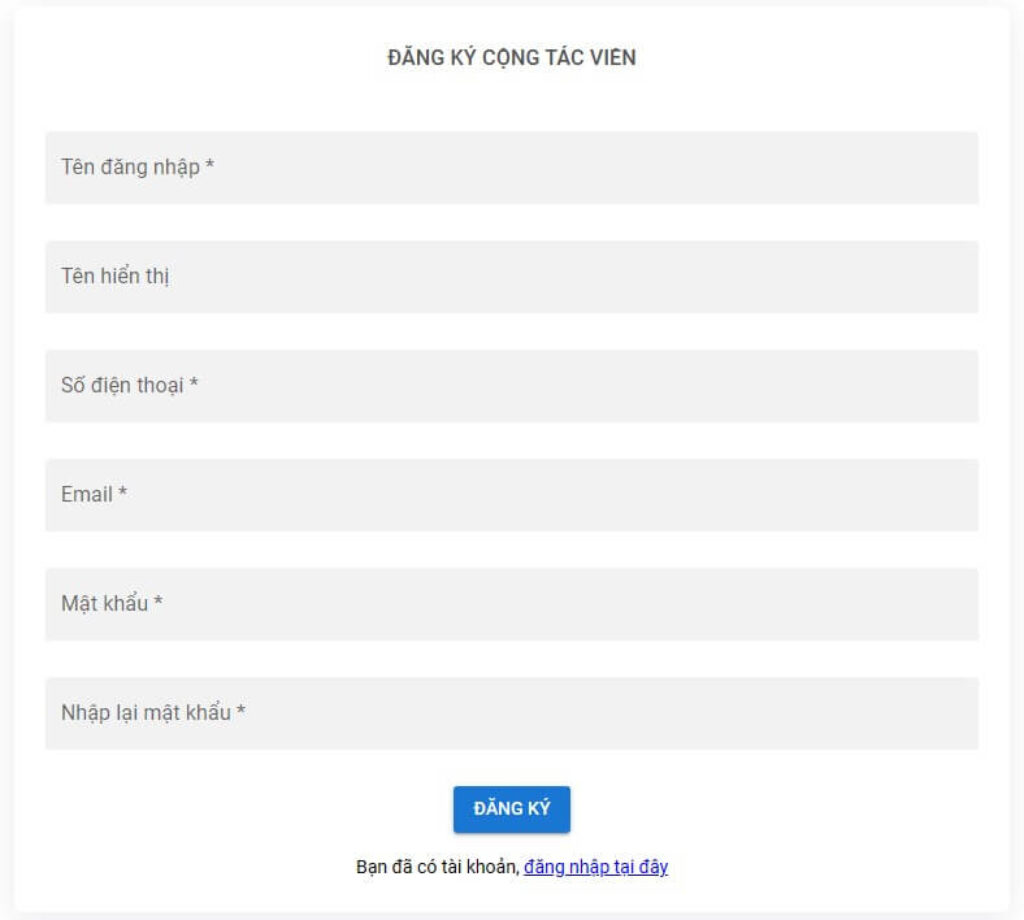 Hướng dẫn đăng ký tài khoản Cộng tác viên cùng ISALI Đăng ký làm Cộng Tác Viên Affiliate cùng ISALI