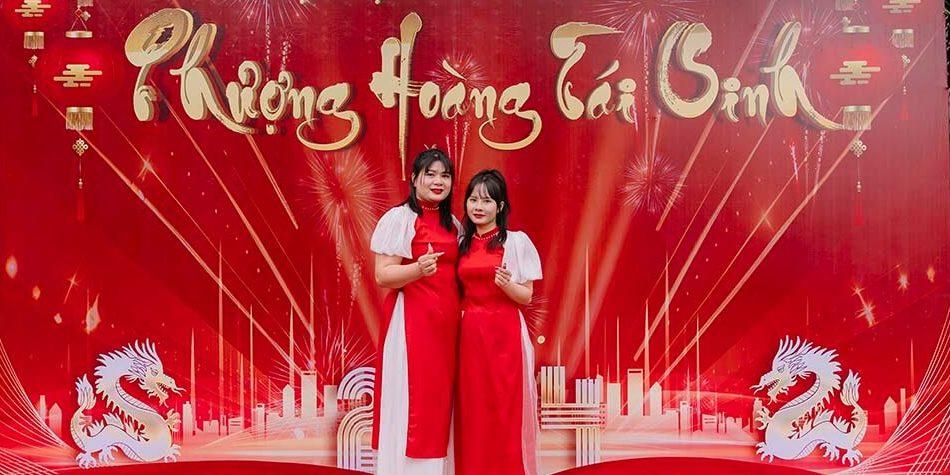 CEO Lê Ngọc và NPP Nguyễn Ánh tại sự kiện Tri Ân ISALI 2023