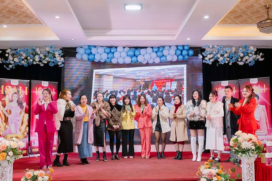 CEO Nguyễn Mai quyết tâm sang năm 2024 sẽ bùng nổ doanh số tại ISALI