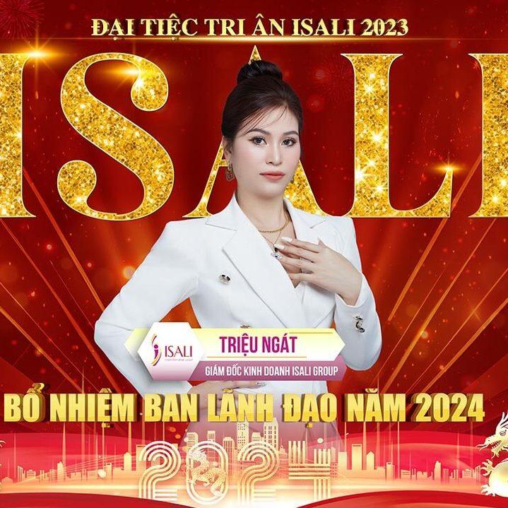 Giám đốc kinh daonh ISALI Triệu Ngát