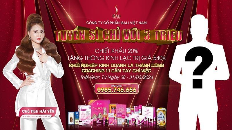 Quy Trình Tuyển Sỉ ISALI – Giáo Trình Kinh Doanh ISALI