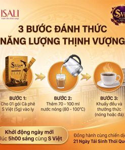 Đánh thức năng lượng thịnh vượng Cà Phê S Việt ISALI