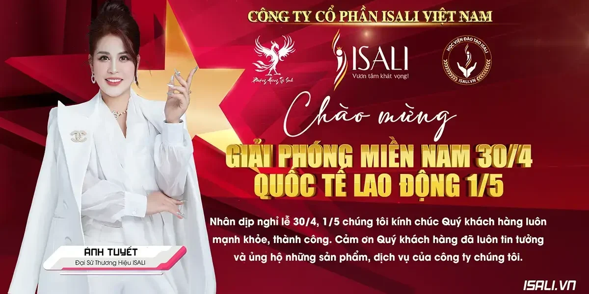 Profile Đại Sứ Thương Hiệu ISALI Ánh Tuyết 30-4 và 1-5 ISALI - Đại Sứ Thương Hiệu ISALI Ánh Tuyết