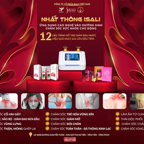 Máy Dưỡng Sinh Công Nghệ Cao Nhất Thông ISALI