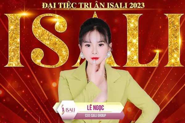 Vinh CEO Lê Ngọc Có thành tích cống hiến ISALI