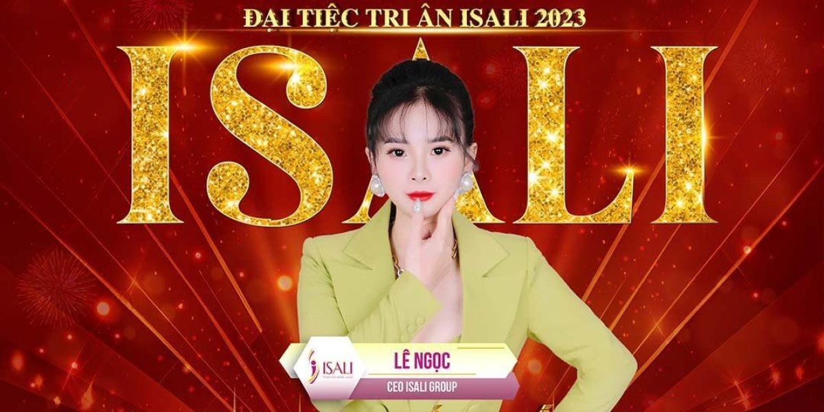 Vinh CEO Lê Ngọc Có thành tích cống hiến ISALI